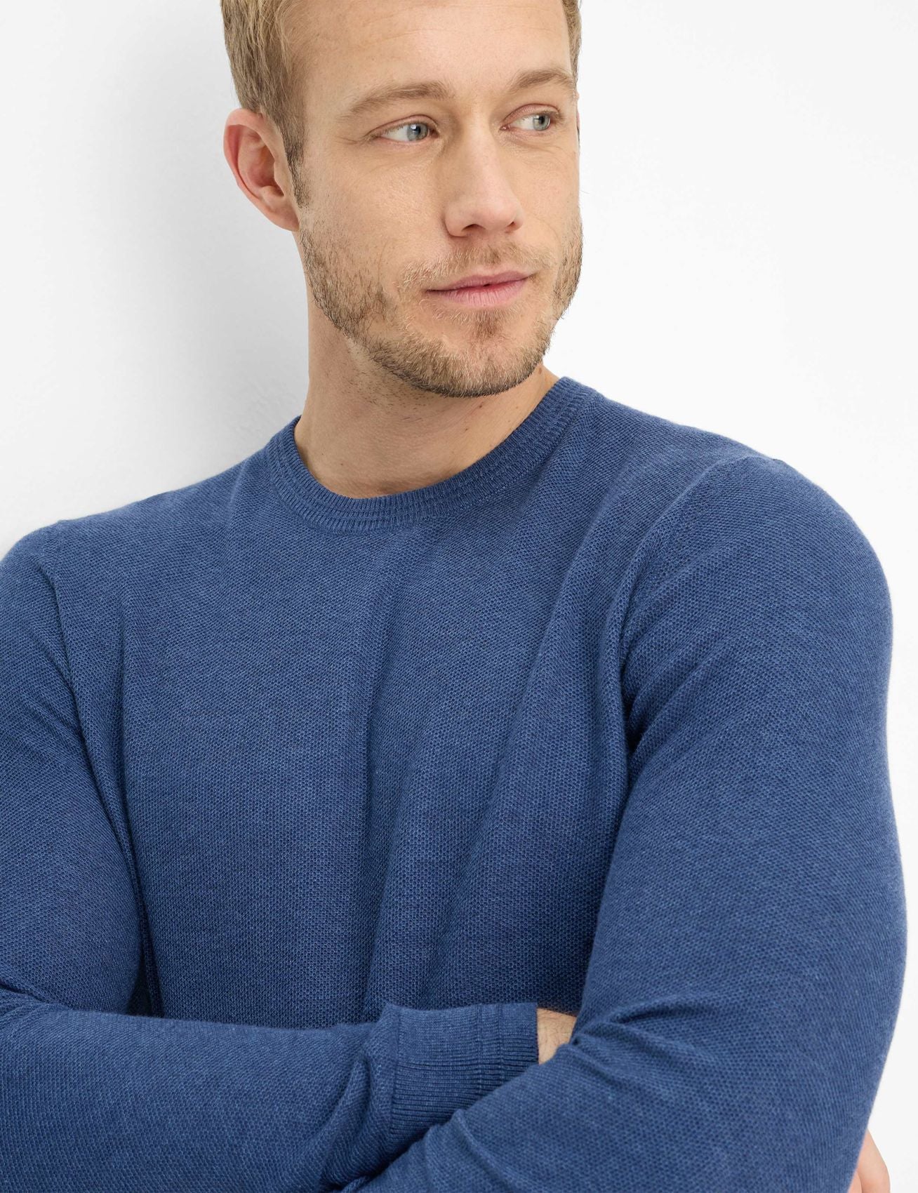 BRAX Strukturierter Strickpullover "Rick"