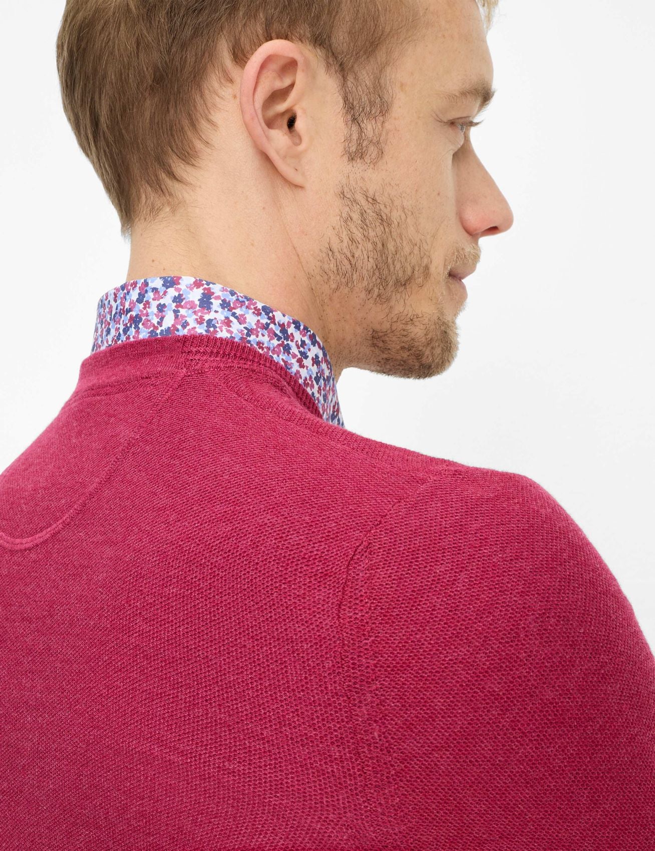 BRAX Strukturierter Strickpullover "Rick"