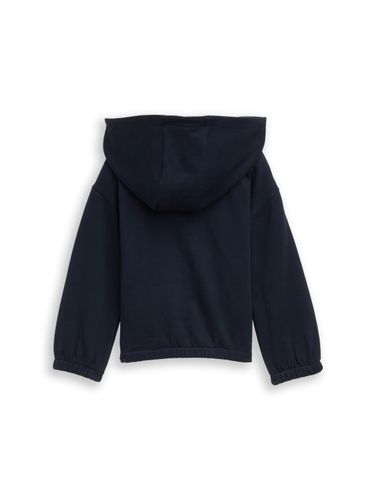TOM TAILOR Cropped Hoodie Sweatjacke mit Stickerei
