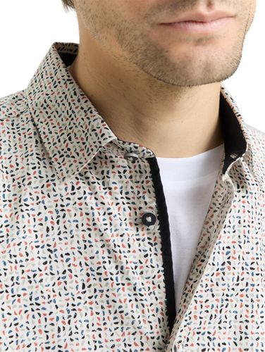 TOM TAILOR Fitted Hemd mit Muster