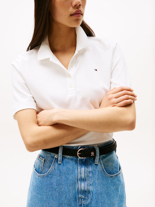 TOMMY HILFIGER Piqué-Poloshirt, Regular Fit, 1985