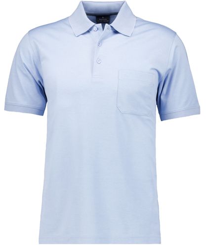 RAGMAN Softknit-Polo mit Brusttasche, kurzarm