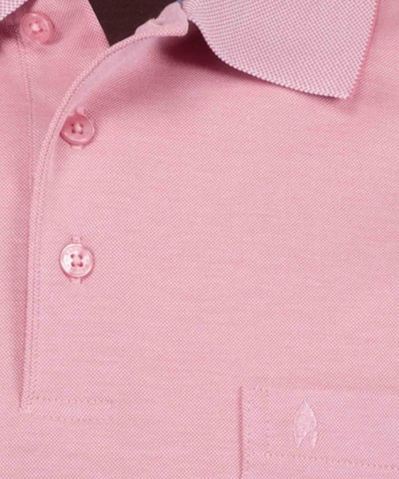 RAGMAN Softknit-Polo mit Brusttasche, kurzarm