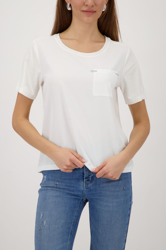 MONARI Blusenshirt mit Brusttasche 42