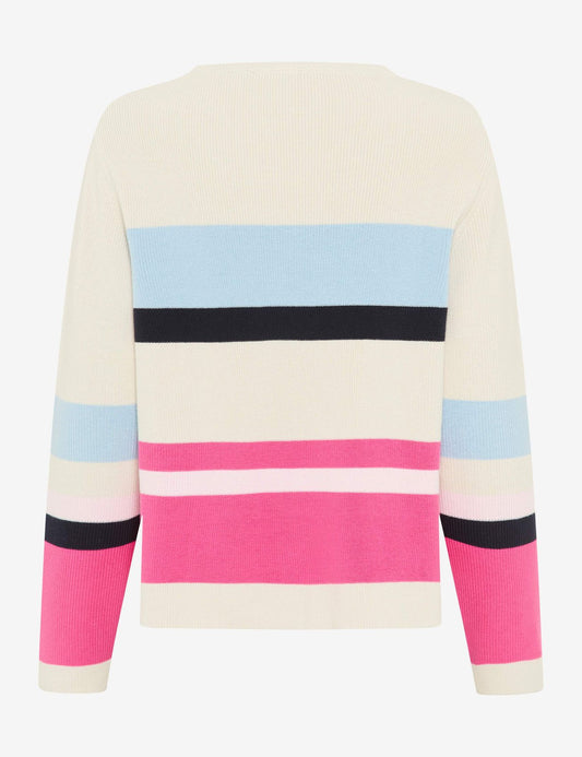BRAX Gestreifter Strickpullover "Lesley"