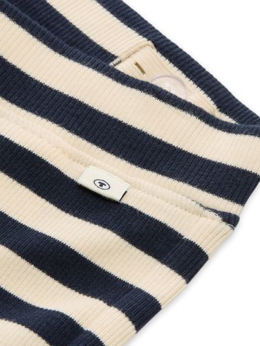 TOM TAILOR Flared Leggings mit Streifenmuster