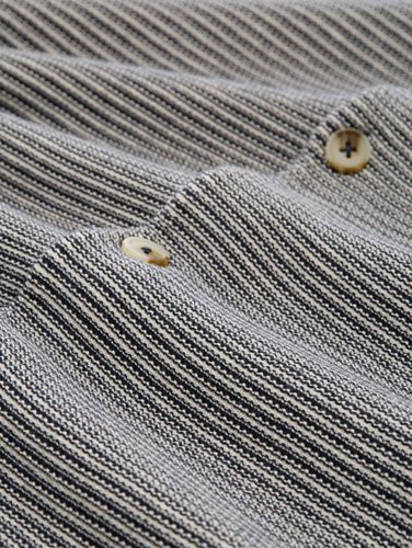 TOM TAILOR Strickjacke mit Polokragen