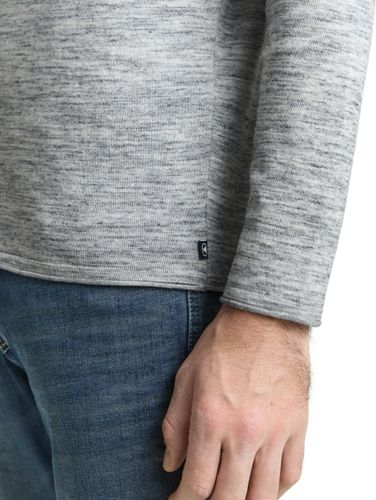 TOM TAILOR Strickpullover in Melange-Optik