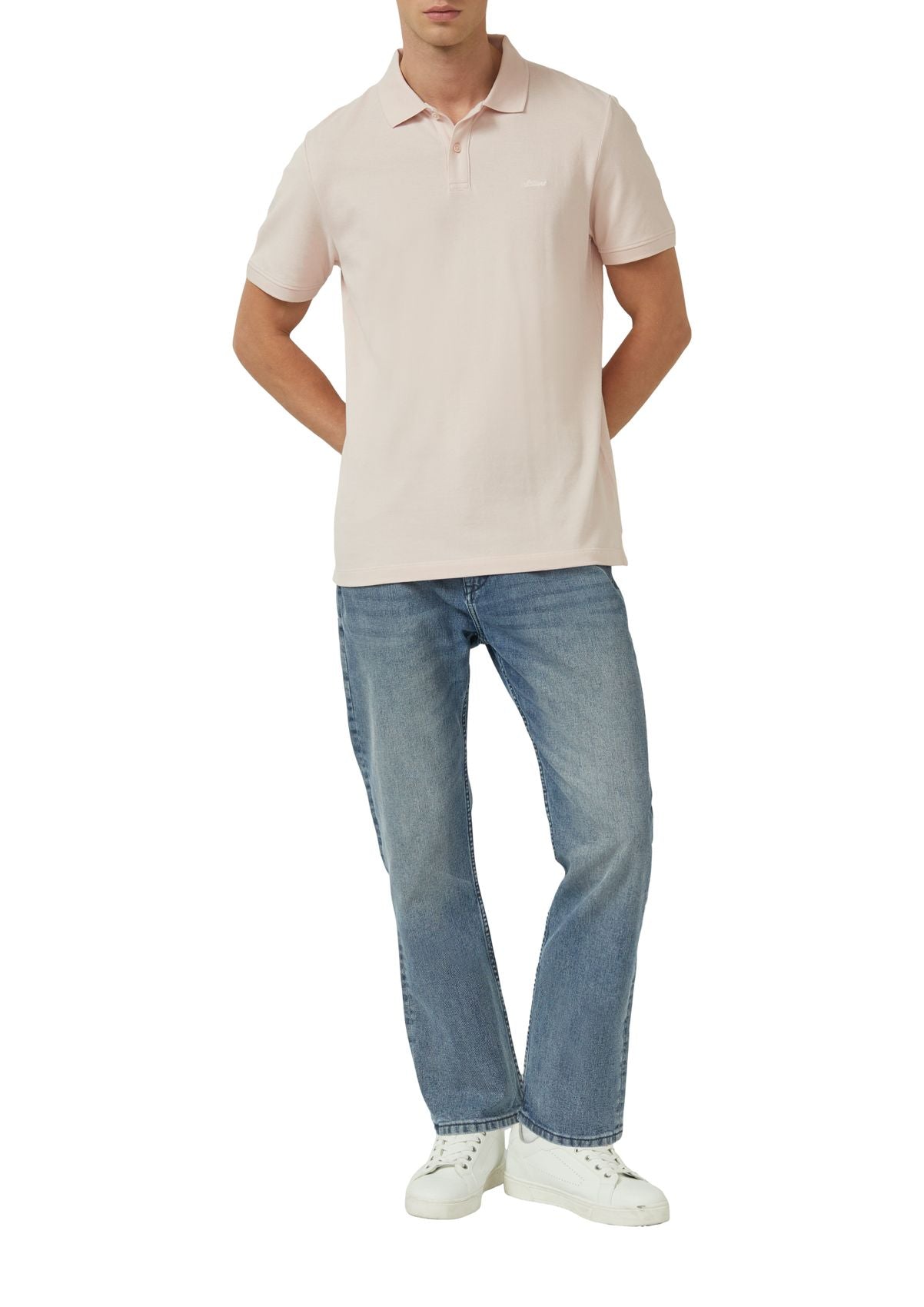 S.OLIVER Poloshirt aus Baumwollpiqué