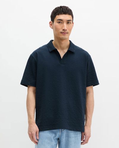 MARC O'POLO Poloshirt aus Ripp-Jersey