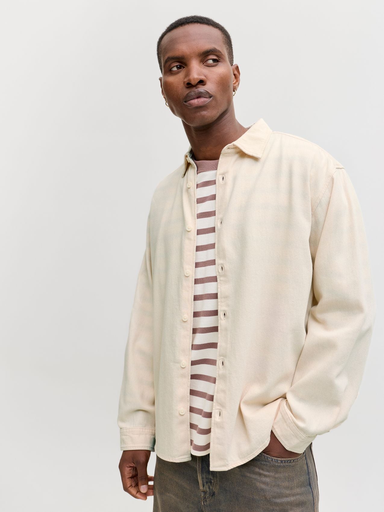 JACK & JONES JORNORREBRO DENIM SHIRT LS SN