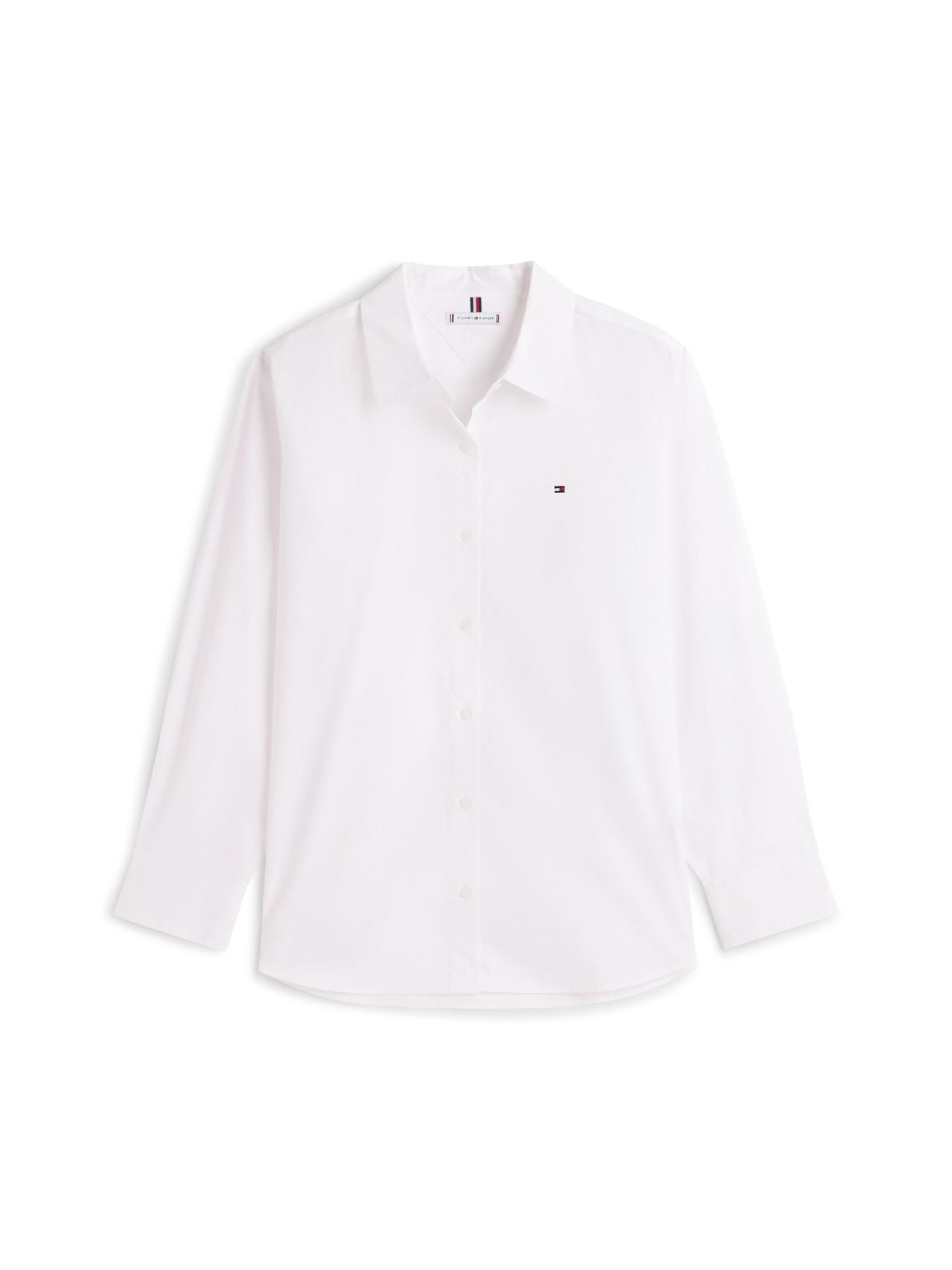 TOMMY HILFIGER Curve Regular Fit Flag Poplin Shirt