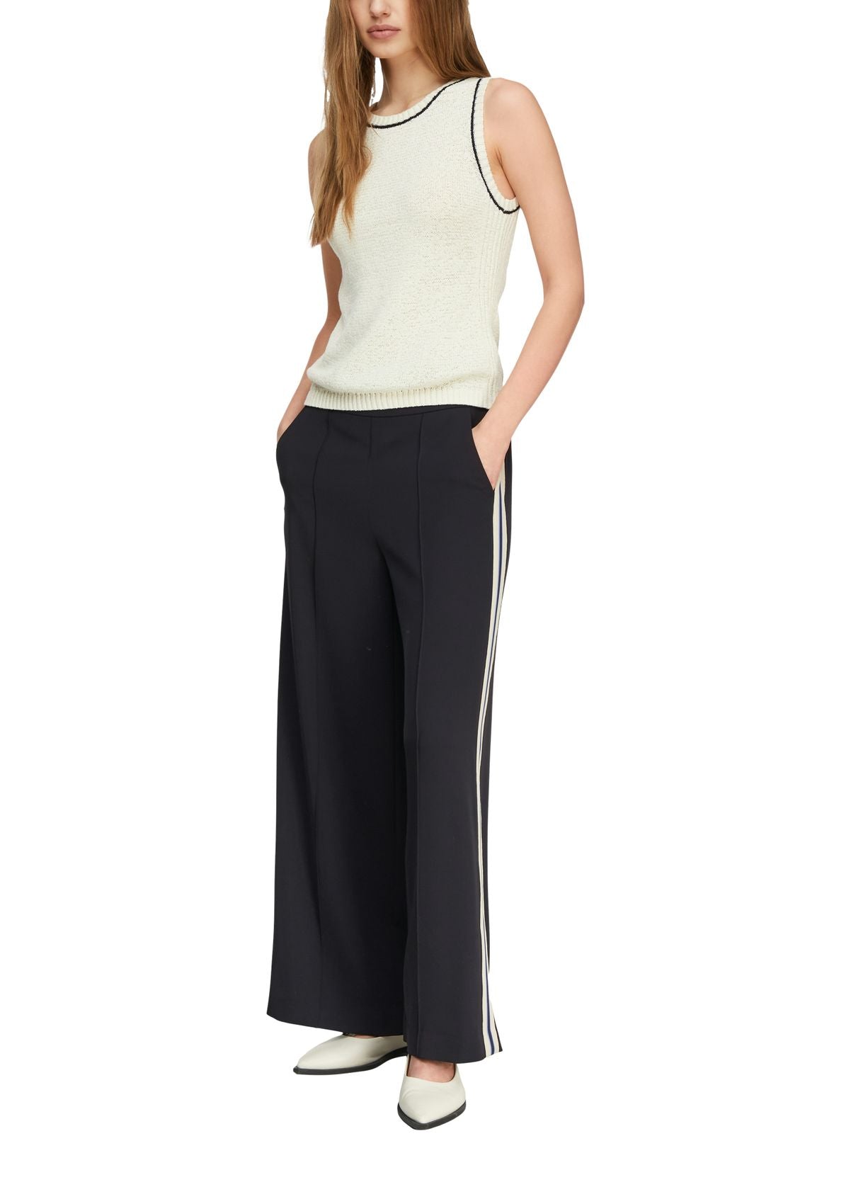 COMMA Travel-Hose mit Seitenstreifen