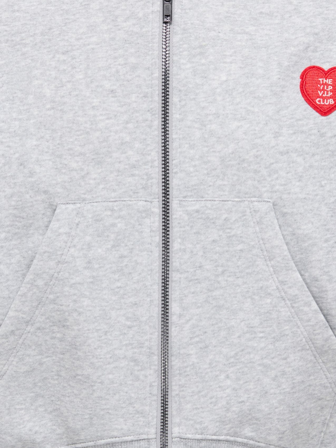 ONLY KOGEVISA L/S ZIP HOOD OVS SWT