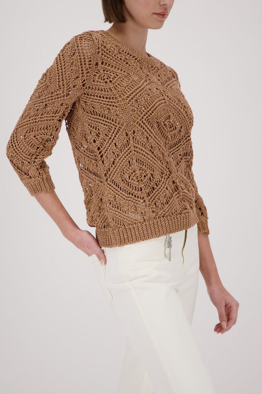 MONARI Pullover, biscotti