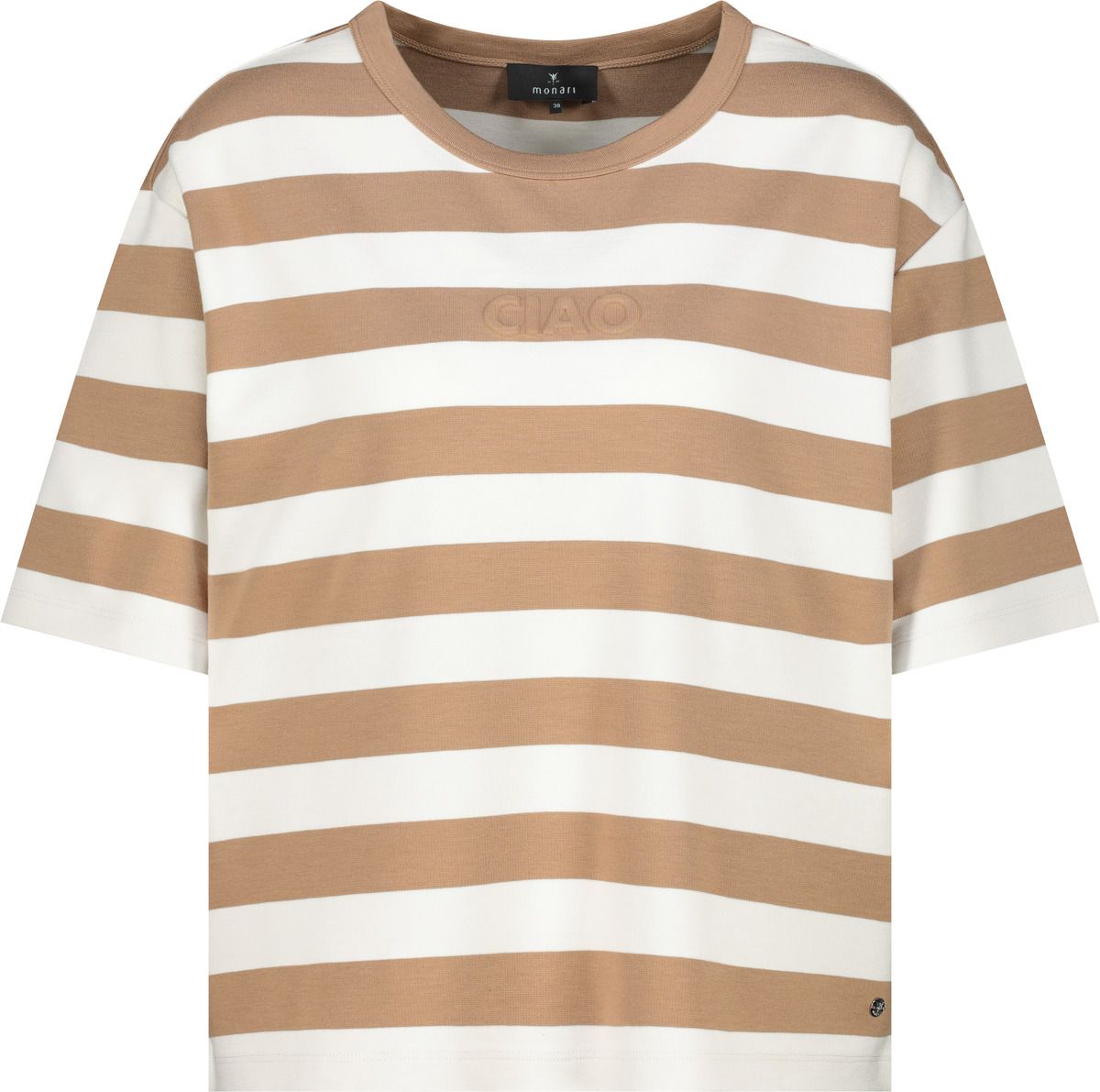 MONARI Pullover, biscotti ringel