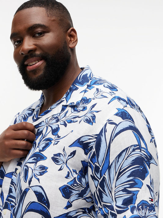 TOMMY HILFIGER BT-LINEN FLORAL AOP SS RF-B 1/2