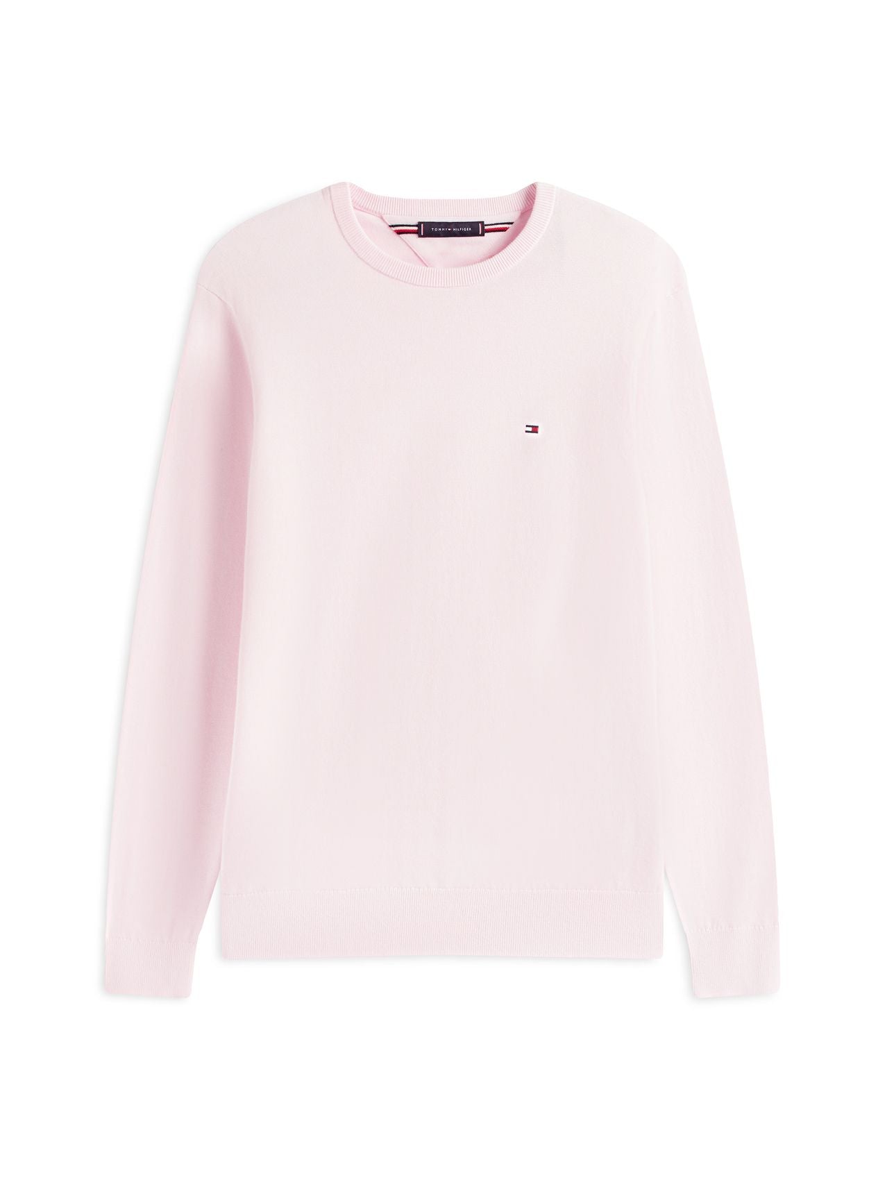 TOMMY HILFIGER Flag Embroidery Crew Neck Jumper
