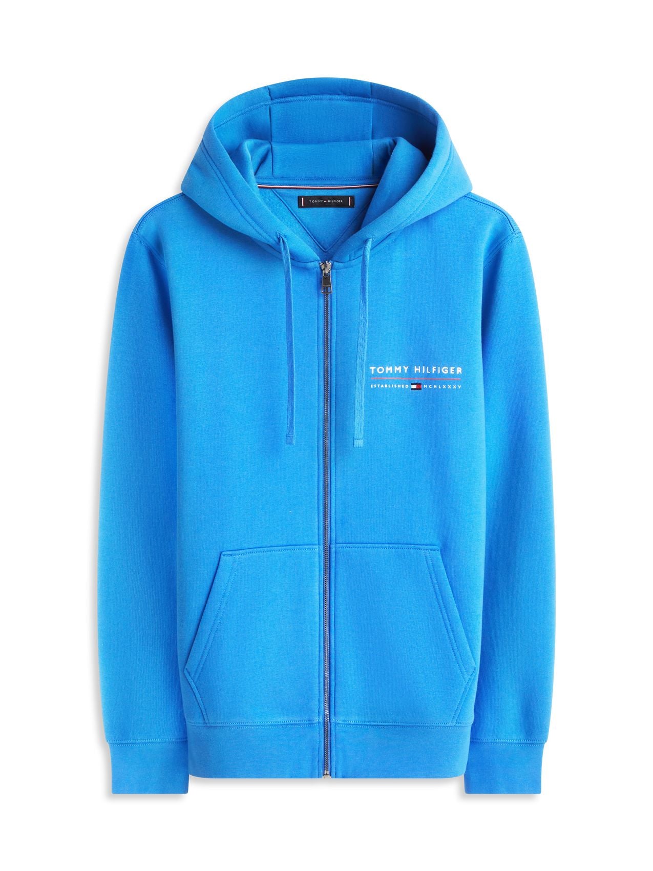 TOMMY HILFIGER Logo Terry Zip-Thru Hoody