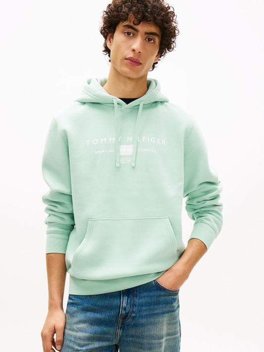 TOMMY HILFIGER Hoodie mit TH-Logoprint XXL