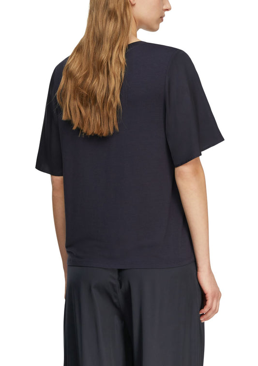 COMMA Blusenshirt mit Volantärmeln