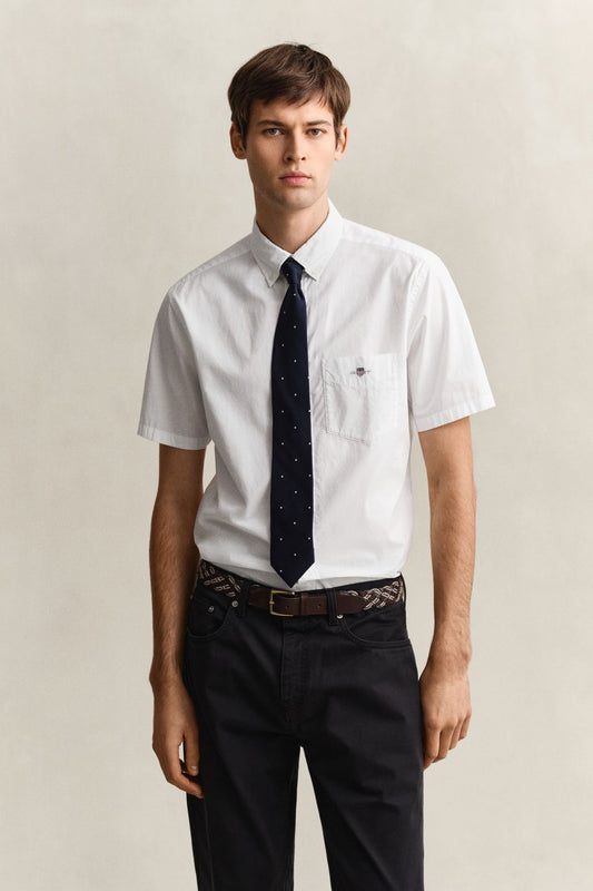 GANT Classic Kurzarmhemd aus Popeline