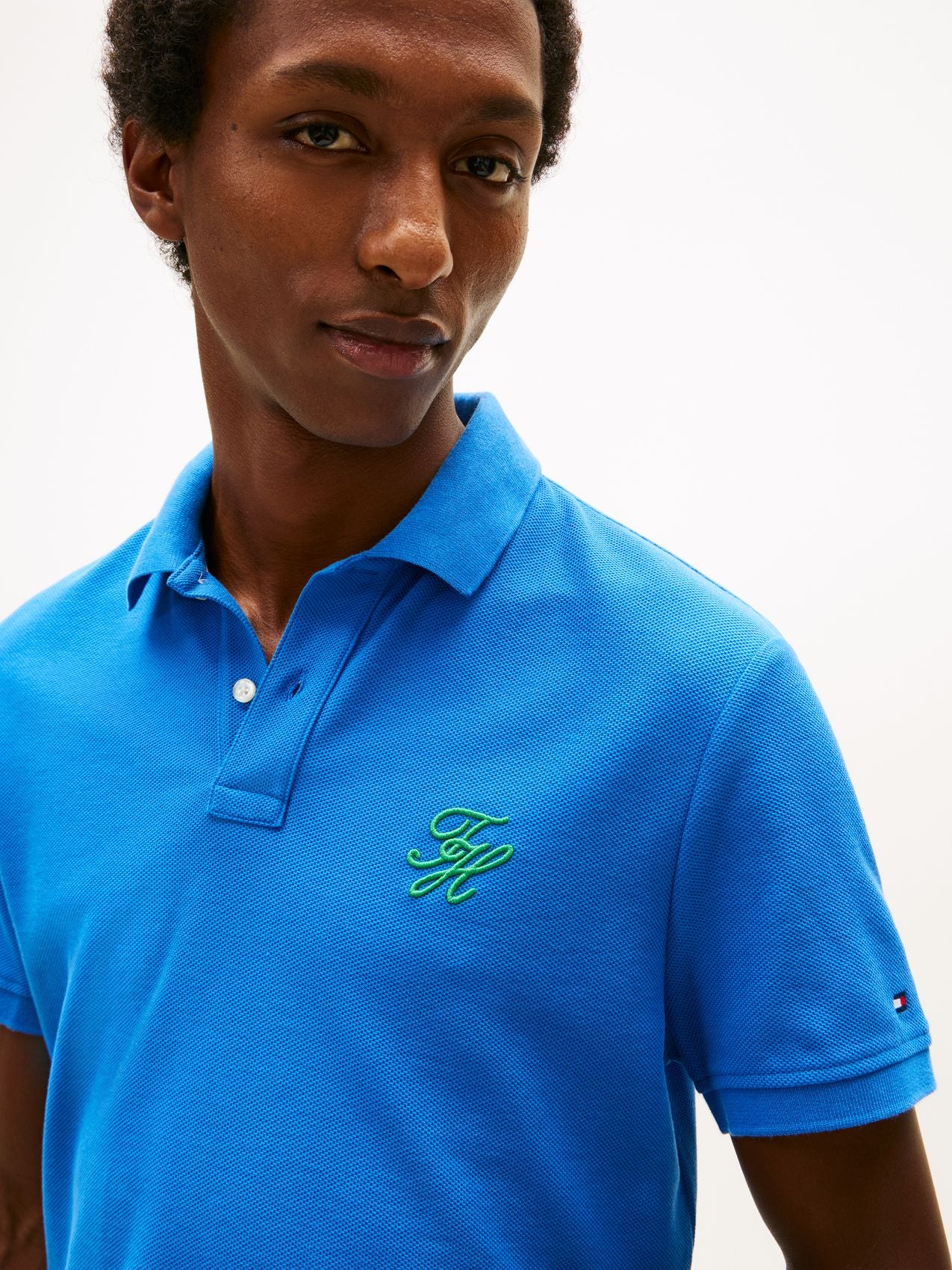 TOMMY HILFIGER Polohemd aus Piqué mit TH-Logo