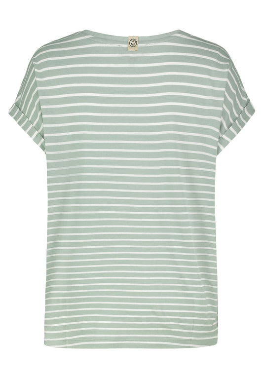 SUBLEVEL T-Shirt mit Knopfdetails