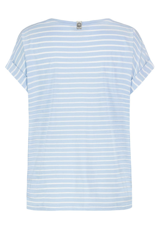SUBLEVEL T-Shirt mit Knopfdetails