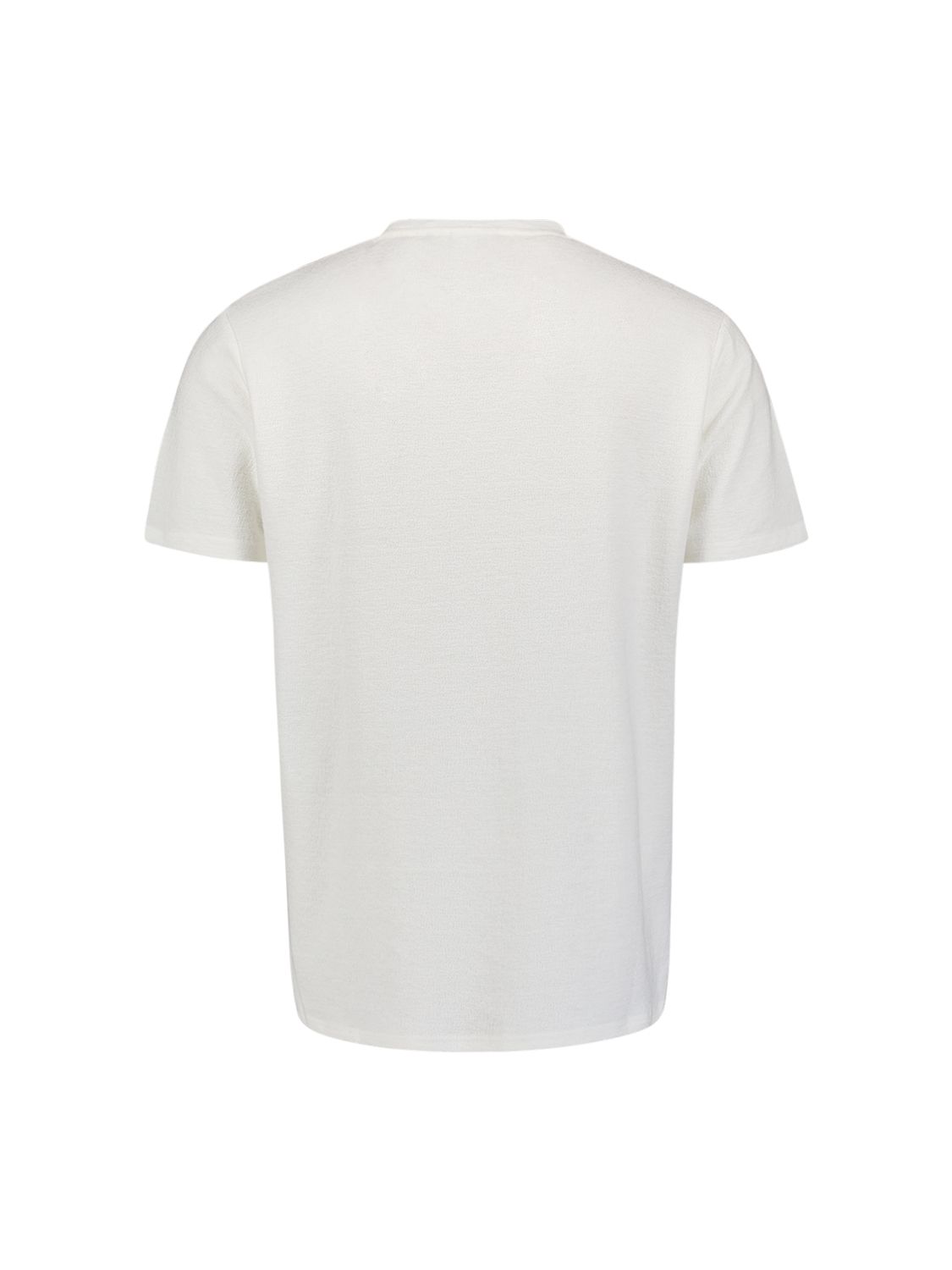NO EXCESS T-Shirt Crewneck Solid Jacquard