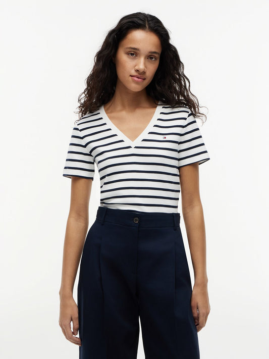 TOMMY HILFIGER T-Shirt mit TH-Flagge XL