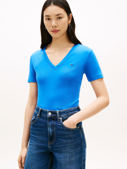 TOMMY HILFIGER T-Shirt mit TH-Flagge L