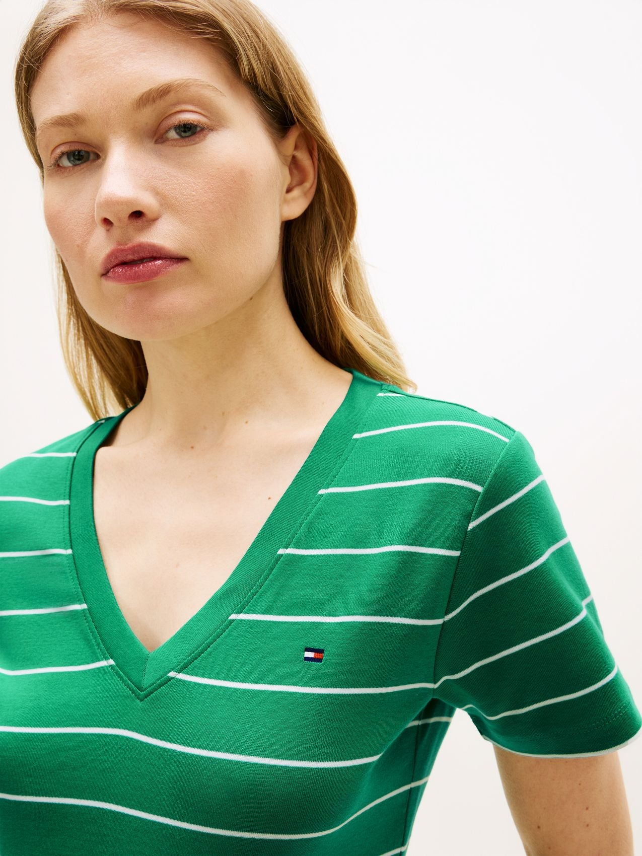 TOMMY HILFIGER T-Shirt mit TH-Flagge
