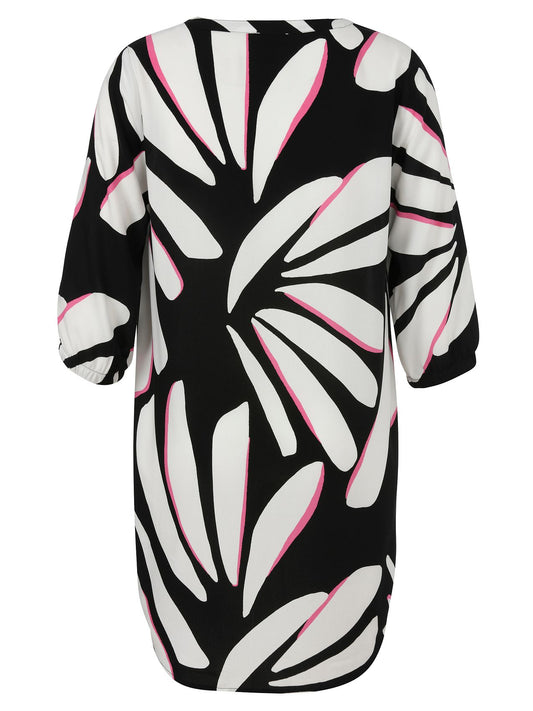 VIA APPIA Kleid V-Ausschnitt 3/4 Arm