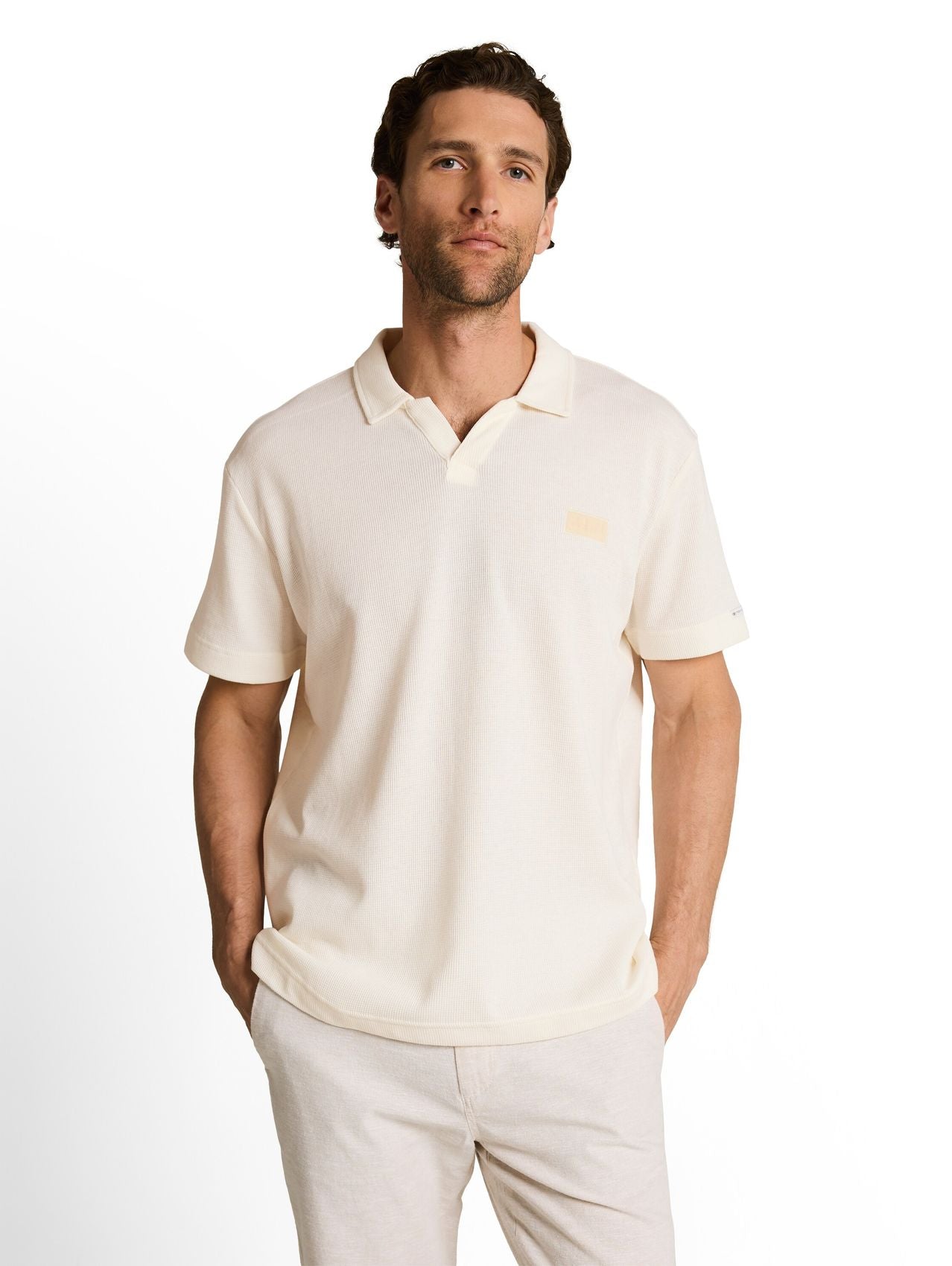 TOM TAILOR Resort Poloshirt im Used-Look