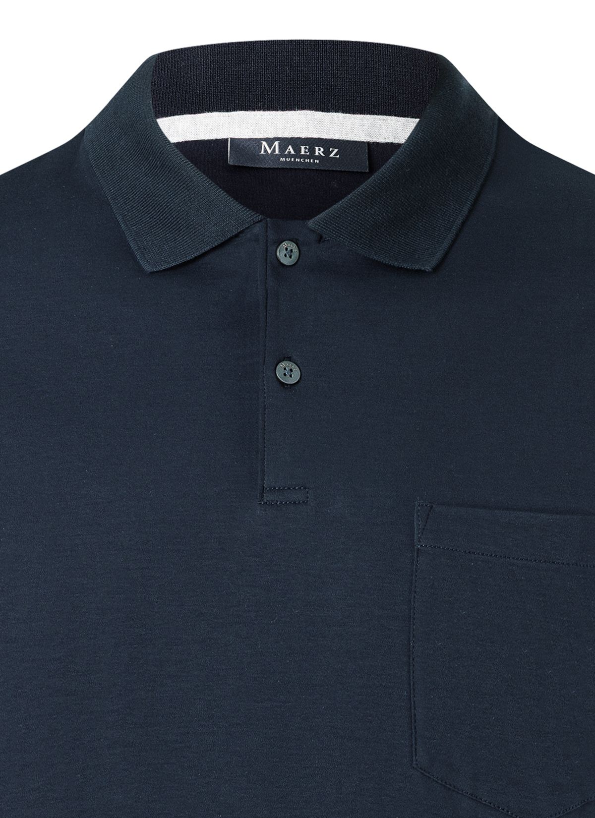 MAERZ Poloshirt, Knopf 1/2 Arm