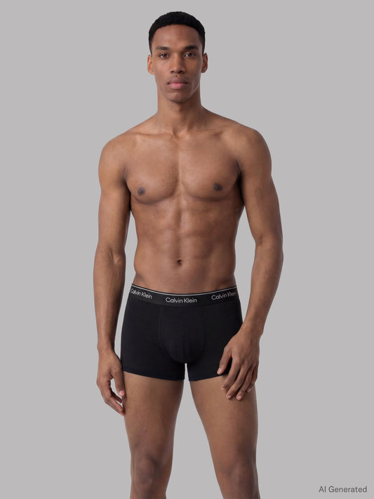 CALVIN KLEIN 3-Pack Icon Logo Relaxed Trunks