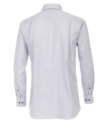 CASA MODA Dobby Hemd uni Extra lang 72cm