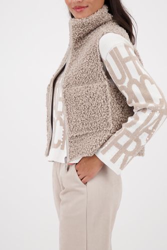 MONARI Weste, lattemacchiato