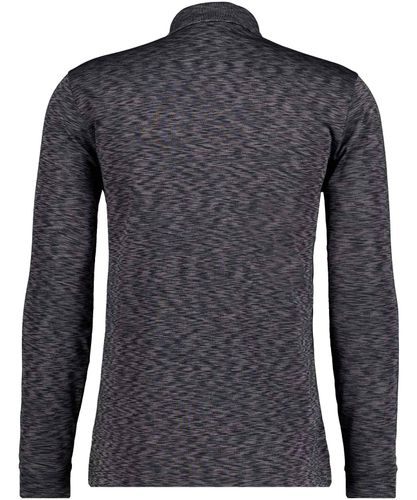 RAGMAN Softknit-Polo "space dye"