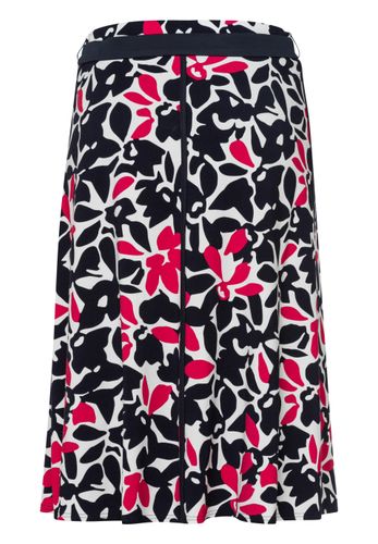 FRANK WALDER Jersey-Schlupfrock Nizza mit Bindegürtel