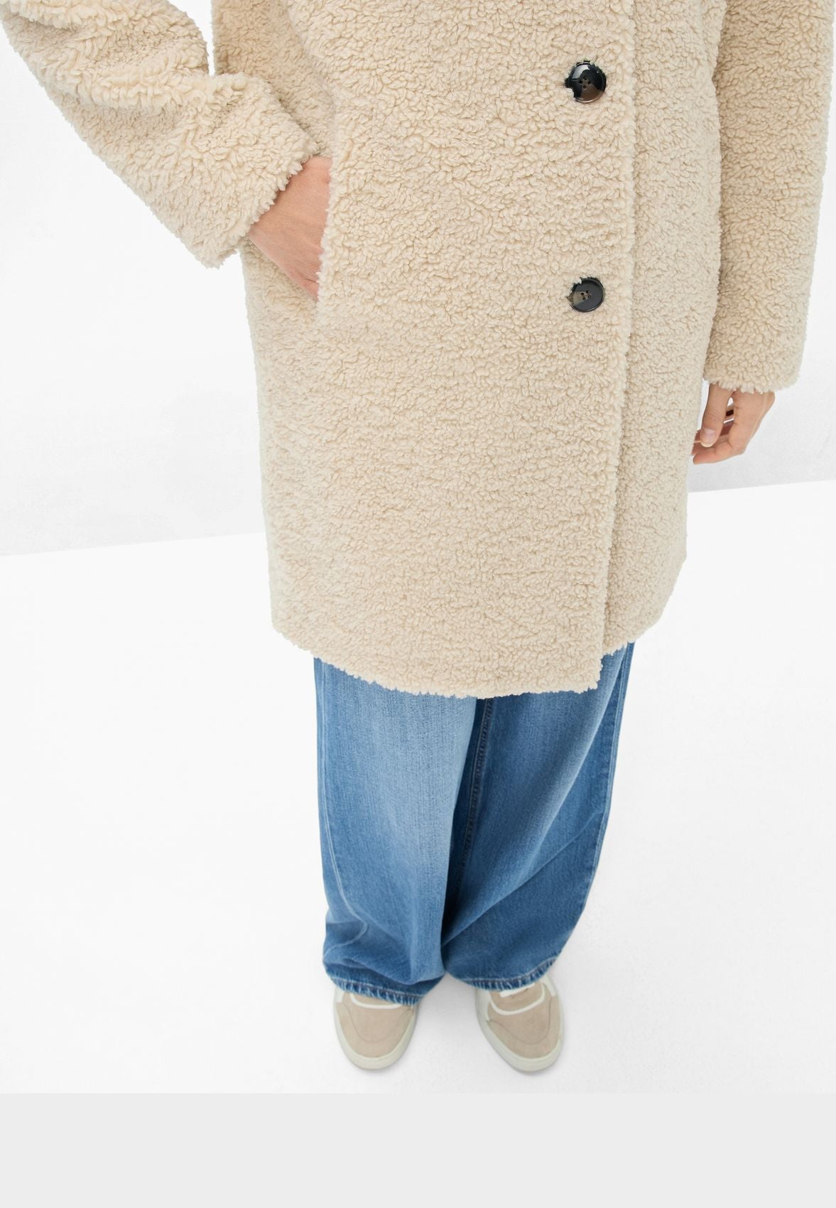 Fake Fur Kurzmantel