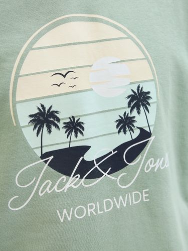 JACK & JONES JJPALM SWEAT HOOD PLS
