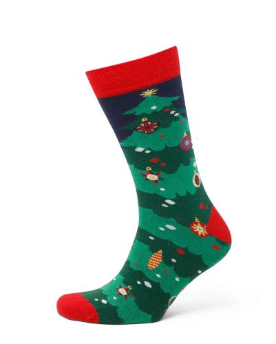 PLOENES Weihnachtssocken Weihnachtsbaum