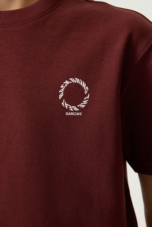 GARCIA T-Shirt mit Motivdruck