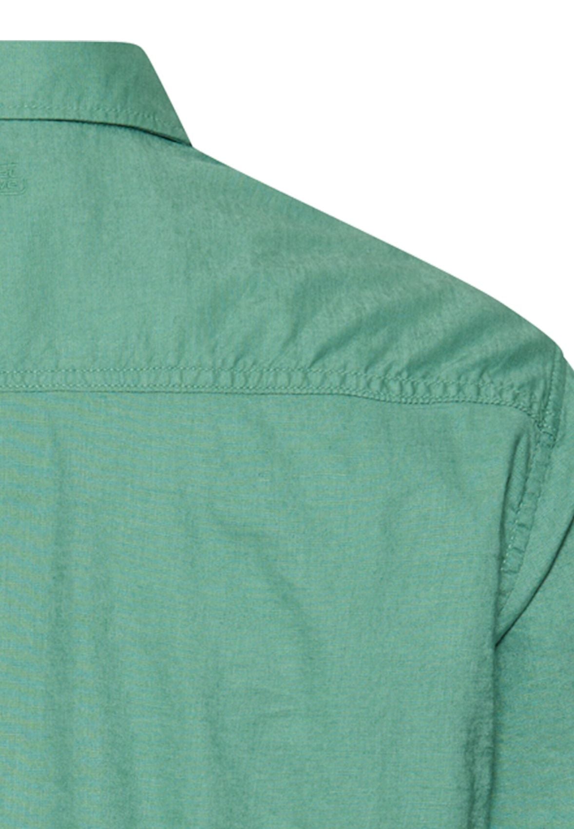 CAMEL ACTIVE Kurzarmhemd aus Leinenmix