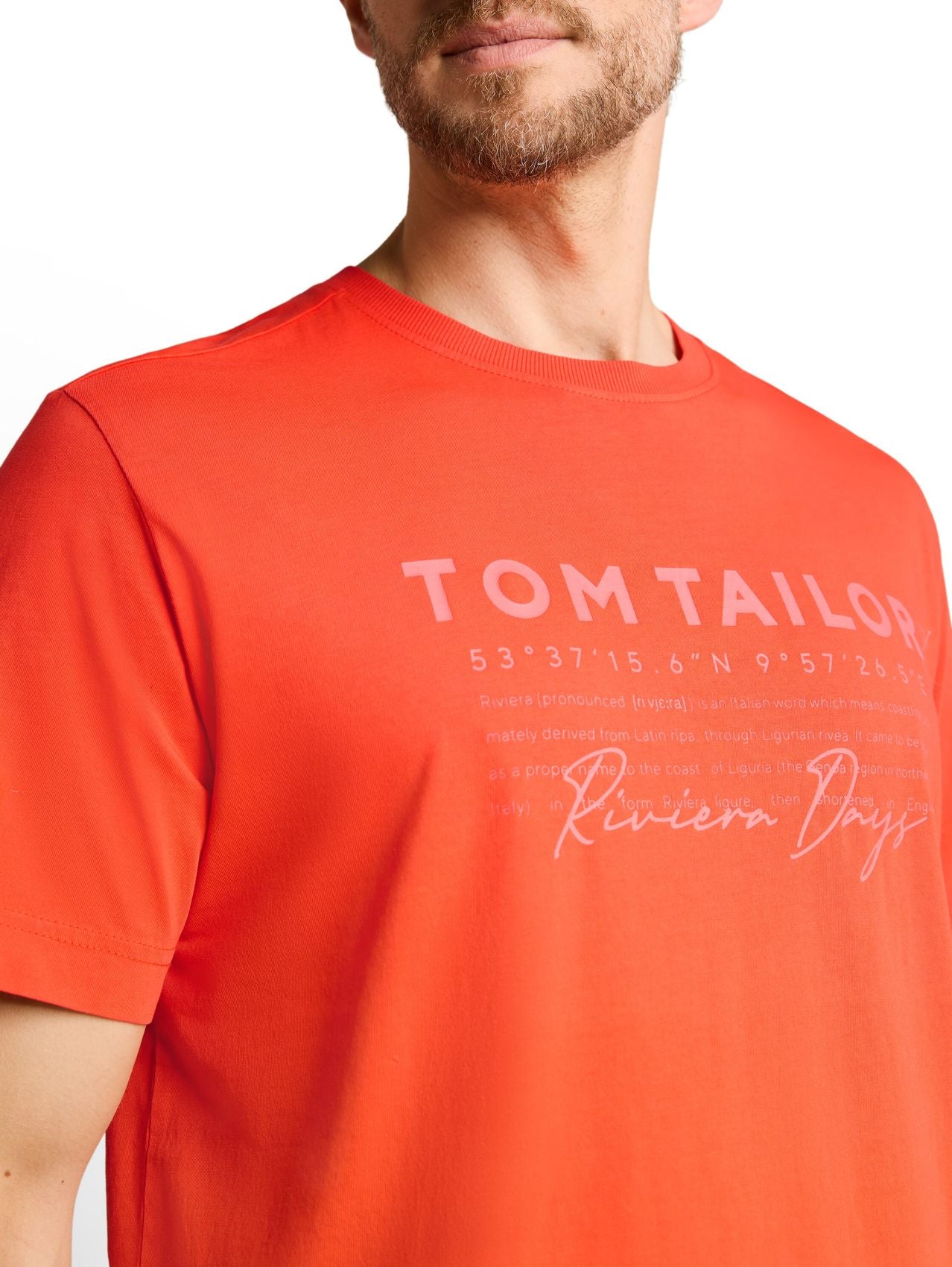 TOM TAILOR T-Shirt im Used-Look