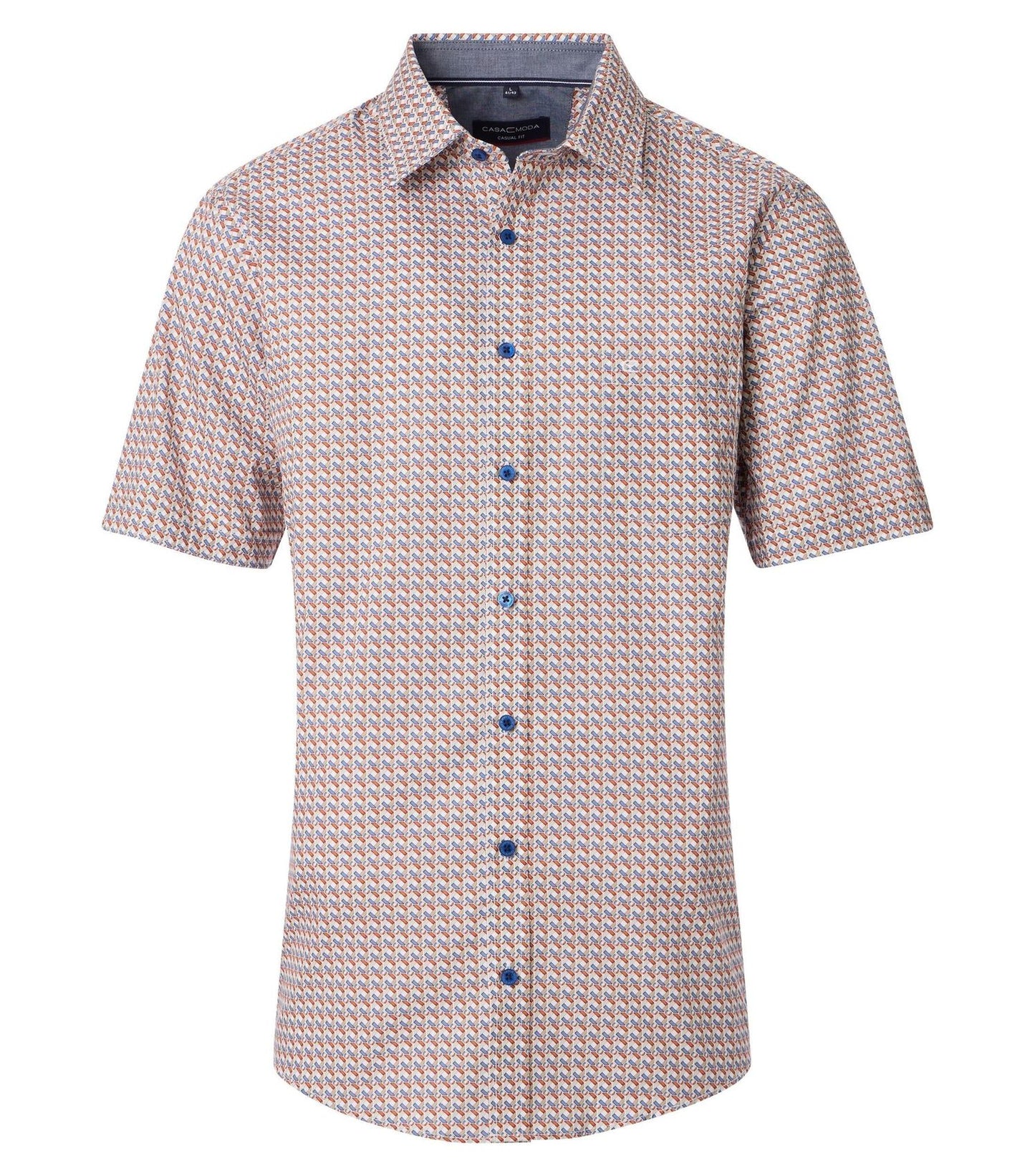 CASA MODA Freizeithemd Kurzarm 6XL