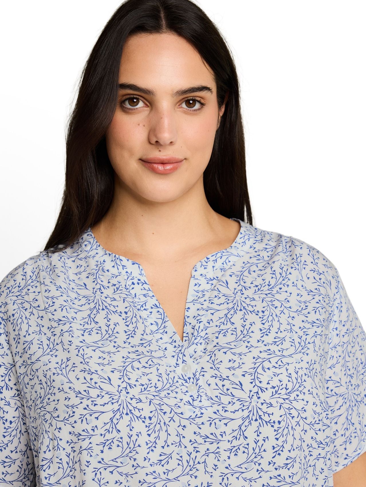 Plus Size - Bluse mit Muster
