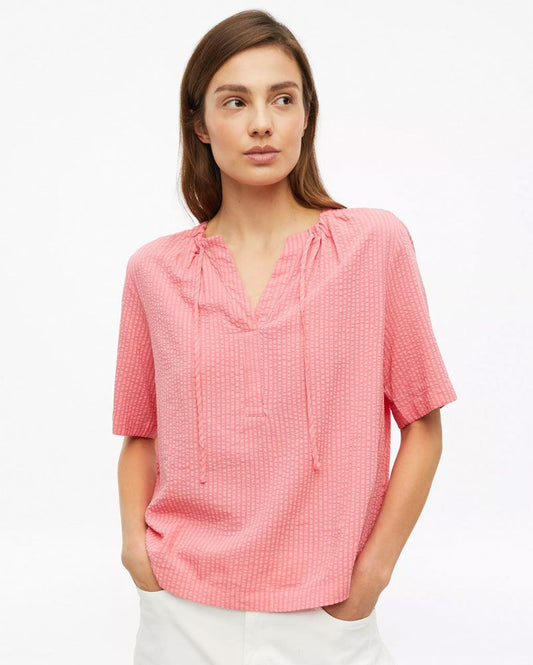 S.OLIVER Bluse mit All-Over Muster